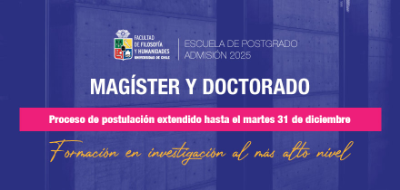 Escuela de Postgrado amplió período de postulación hasta el 31 de diciembre