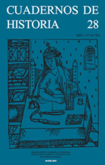 Portada Cuadernos de Historia N° 28 (2008)