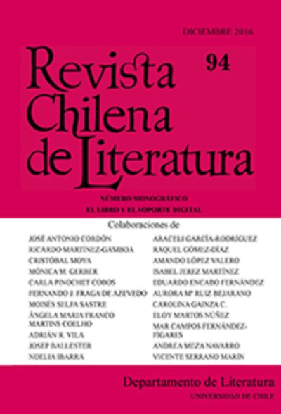 Revista Chilena de Literatura Nº 94