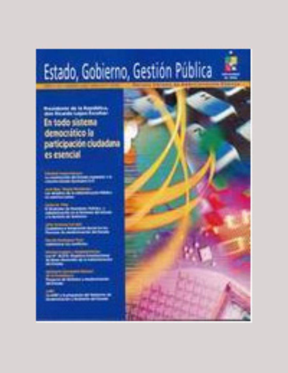 Estado, Gobierno, Gestión Pública N°1