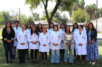 Equipo del Laboratorio del Centro de Alimentos del INTA - Uchile