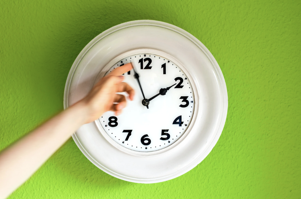 Reloj cambio de hora