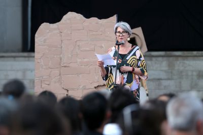  “Pensamos que solo de este modo, a través de la cultura, podremos contribuir como universidad a ser un país más justo, dialogante y democrático”, indicó la vicerrectora Pilar Barba.