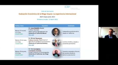 El ciclo de seminarios tuvo por objetivo conocer la experiencia internacional en evaluación económica de sequías y otros eventos climáticos extremos.