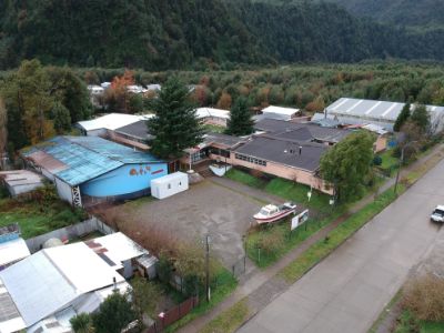 El Liceo Arturo Prat, de la comuna de Cisnes, será el beneficiado con el proyecto.