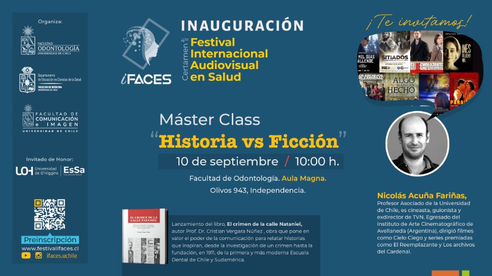 Afiche Historia vs Ficción