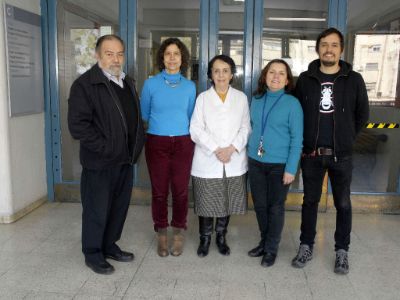 Doctores Ángel Spotorno, Lucía Cifuentes, Patricia Iturra, Luisa Herrera y Patricio Olguín