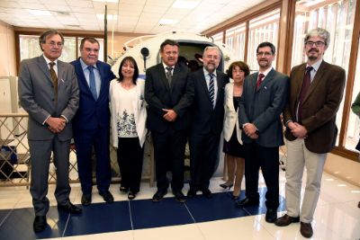 Dr. Osvaldo Salgado, Germán Osorio, Dra. Andrea Mena, Carlos Osorio, Dr. Manuel Kukuljan, prof. Gabriela Muñoz, Dr. Nelson Navarrete y Dr. Eduardo Tobar