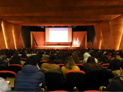 Más de 650 alumnos de todo el país asistieron al encuentro. 