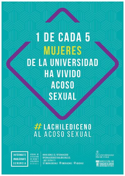 La iniciativa busca contribuir con la erradicación del acoso sexual, la violencia de género y la discriminación arbitraria dentro de la Universidad de Chile.