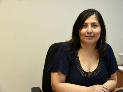 Profesora Marcela Díaz. 