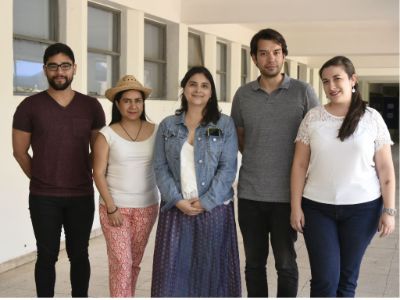 TM Ignacio Maureira, Prof. TO Ps. Viviana Riquelme, Prof. TM Macarena Mesa, Prof. TM Tomás Zambrano y Prof. TM Fabiola Cerfogli.