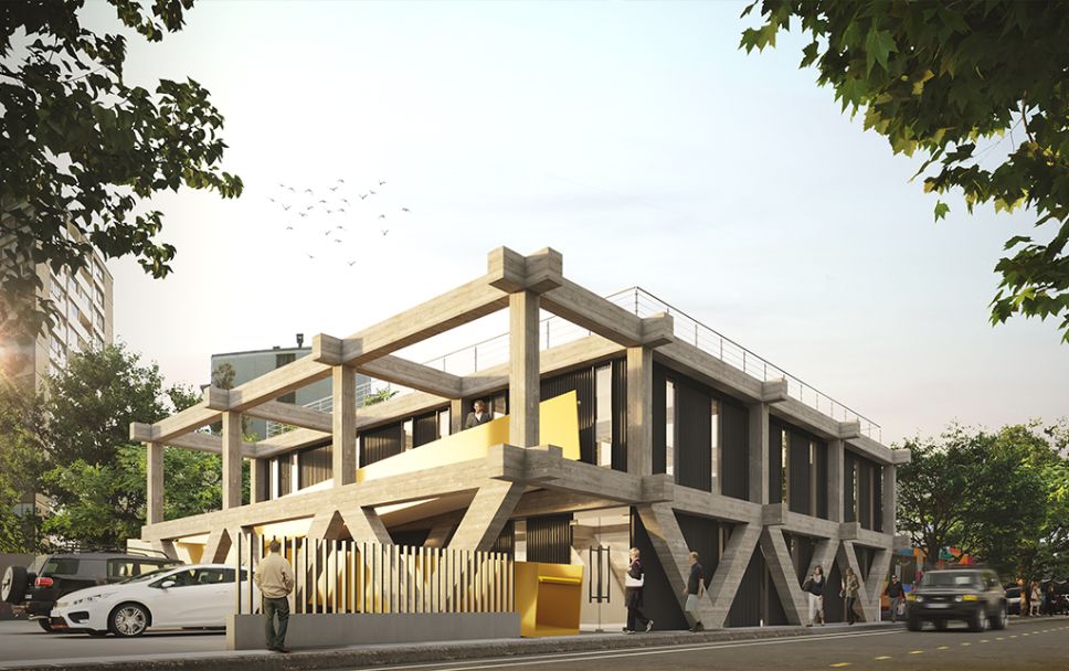 Así se proyecta el nuevo edificio del Dpto. de Pediatría y Cirugía Infantil Oriente. 