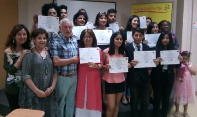 Equipo docente y monitores certificados en el proyecto 