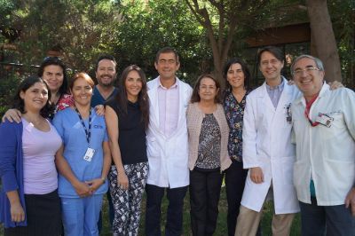 El equipo de CERPO; al centro, el doctor Juan Guillermo Rodríguez