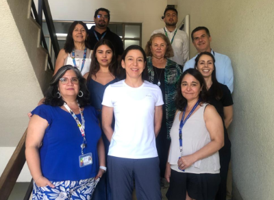 El equipo biestamental del CPHS; al centro su presidenta, profesora Andrea González. 