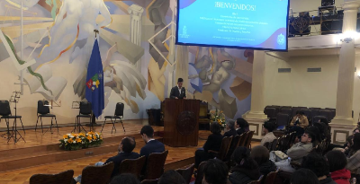 El encuentro fue inaugurado por Osvaldo Bartsch, presidente de esta versión de CoCEM y estudiante de quinto año de Medicina, quien relevó que esta actividad tiene como misión ser un espacio de encuentro, deliberación y cooperación científica de estos futuros profesionales