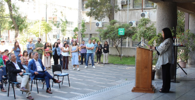 La doctora Rodríguez dijo que "me comprometo a trabajar incansablemente para fortalecer nuestra labor, con el convencimiento que necesitamos desarrollarnos en un ambiente respetuoso, donde se reconozca y valore a cada uno y cada una en su quehacer"