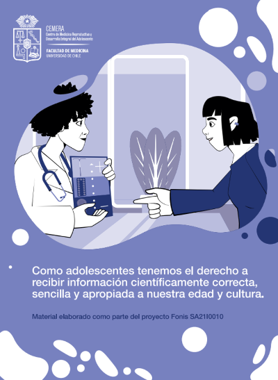 Uno de los resultados del proyecto Fonis es una guía de recomendaciones en el ámbito de atención de salud sexual y reproductiva para adolescentes 