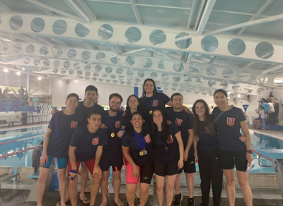 El equipo de Natación