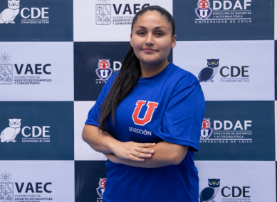 Javiera Andrade, capitana del equipo de balonmano