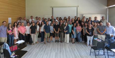 En el encuentro participaron académicos de las escuelas de pregrado, del Instituto de Ciencias Biomédicas y de la Escuela de Salud Pública