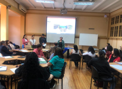 La decana de la Facultad de Odontología, doctora Irene Morales. 