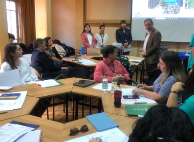 El decano de la Facultad de Ciencias Químicas y Farmacéuticas, profesor Pablo Richter.