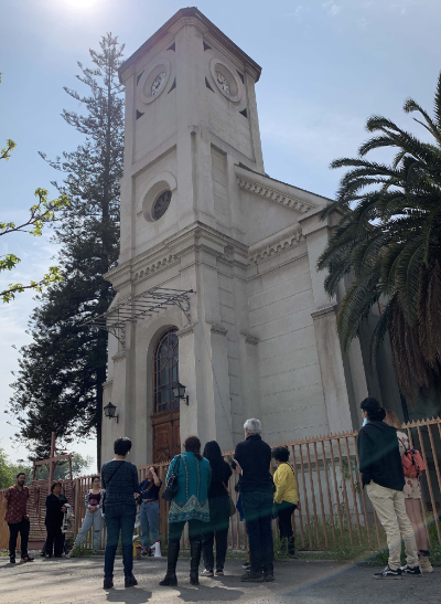 La Capilla San Vicente de Paul también es parte del recorrido histórico. 