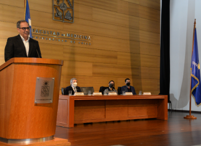 El doctor Miguel O'Ryan celebró a los nuevos terapeutas haber elegido una profesión “centrada en las personas y las múltiples problemáticas mentales, emocionales y físicas que nos aquejan a lo largo de la vida"