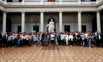 Bienvenida de estudiantes internacionales 2025.1