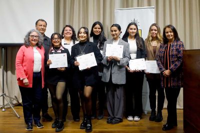 Estudiantes becadas por el Programa de Movilidad Internacional con Equidad