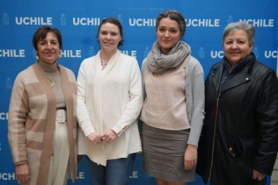 Equipo coordinador del Curso EMI está formado por (de izq. a der.): Prof. Alicia Salomone, Directora DRI; Cecilia Saint-Pierre directora EOL - VTI, Prof. Ludmila Kalasnikova, Coordinadora EMI, y Prof. Laura Gallardo, Directora DPP - VAA.