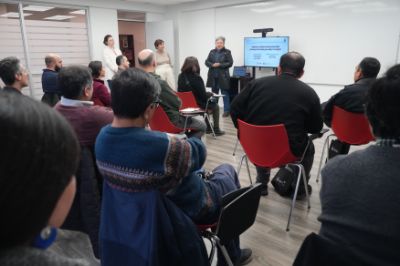 La Welcoming Session del Curso EMI UChile se realizó en el Espacio Internacional: Portugal 24 de la DRI.