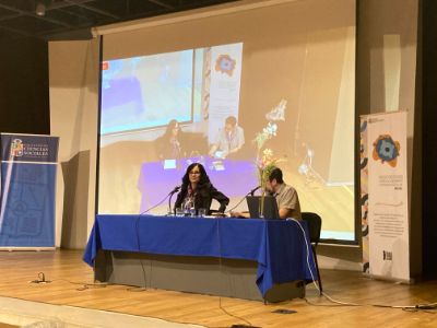 La dra. Alice Casimiro (Universidad del Estado de Rio de Janeiro) dictó la conferencia inaugural “Políticas curriculares: Intento de forjar proyectos de vida”.