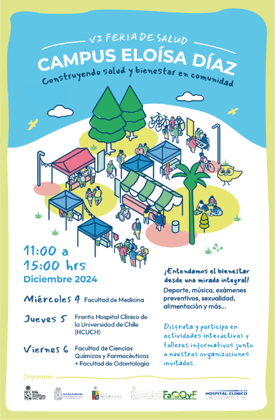 Afiche VI Feria Eloísa Díaz