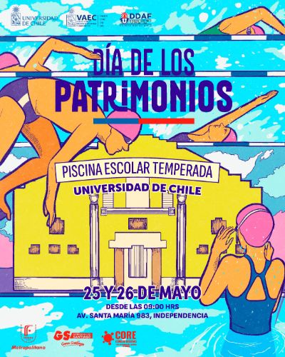 Día de los Patrimonios en Piscina Escolar