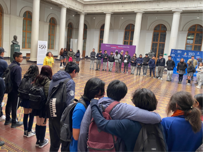 Ocho liceos son parte del área de educación media del PACE UCH, conformando una comunidad de más de 1.300 estudiantes.