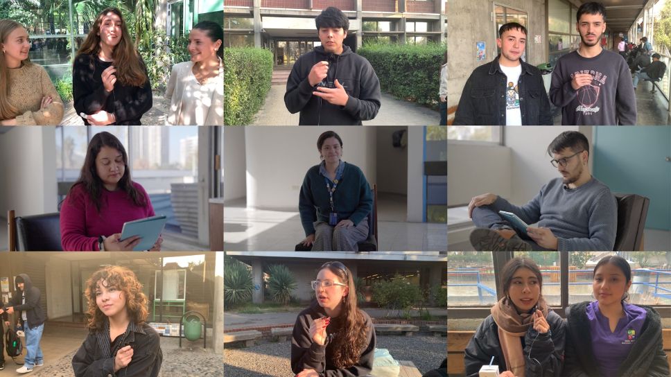 El equipo VAEC recorrió todos los campus de la Universidad para consultar las opiniones de las y los estudiantes.