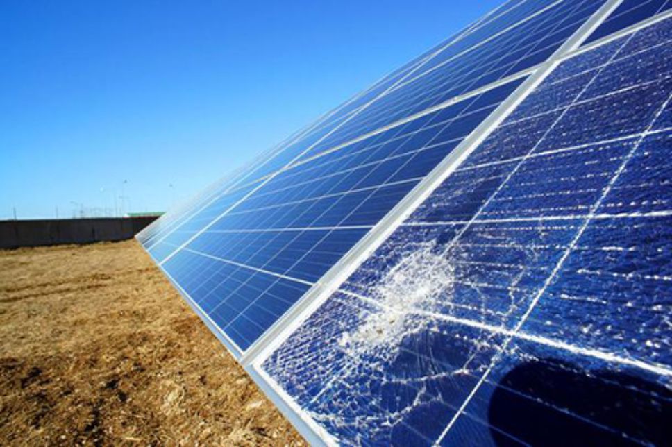 panel solar roto