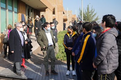 Visita estudiantes a Parque Carén