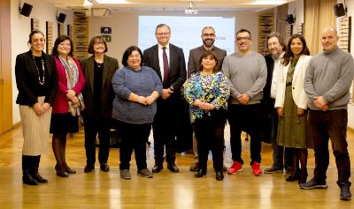 Entre los representantes de la Universidades públicas se cuenta la Rectora Devés, de nuestro plantel, así como el Rector Osvaldo Corrales y la Rectora Marisol Durán.