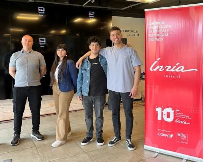 Daniel Guzmán, Simón Sepúlveda y Matías Saavedra, todos ingenieros civiles industriales de la FCFM, forman parte del equipo de Reite.