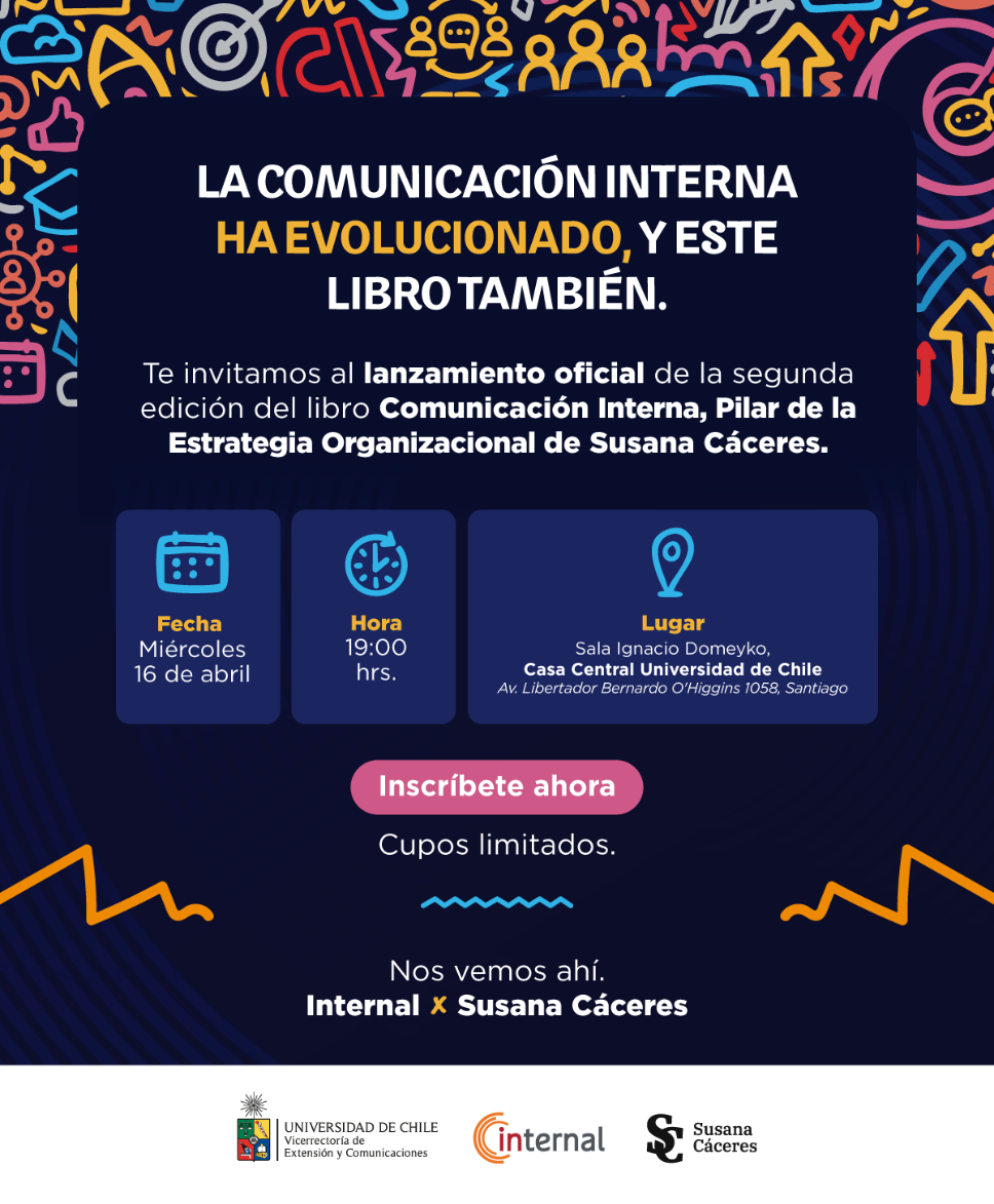 Presentación libro "Comunicación Interna, Pilar de la Estrategia Organizacional" de Susana Cáceres