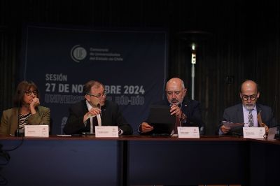 En diciembre, el CUECH presentará en el Congreso Nacional sus propuestas para fortalecer el proyecto de Ley de Financiamiento para la Educación Superior y garantizar un modelo que priorice a las universidades estatales.