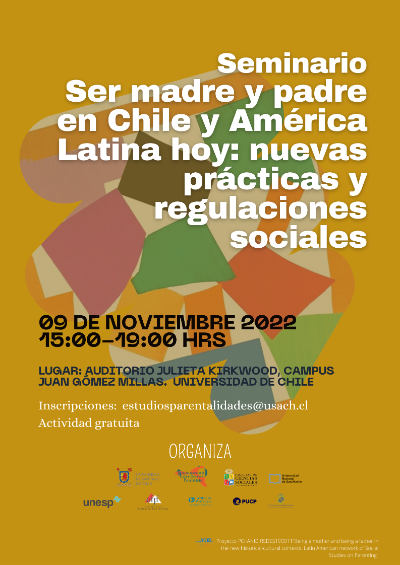 Seminario ser madre y padre en Chile y América Latina hoy