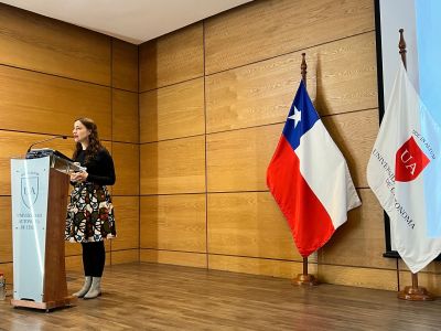 La Subsecretaría de Ciencia, Tecnología, Conocimiento e Innovación, Carolina Gainza.