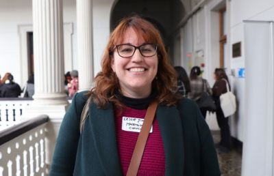 Leslie Jiménez, académica de la Facultad de Ciencias.