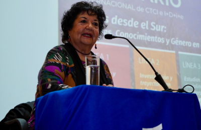 La charla magistral "Conocimiento y género: balance y perspectivas hacia la equidad", dictada por la académica de la Universidad de Buenos Aires, Dra. Dora Barrancos, inauguró el Seminario Internacional.