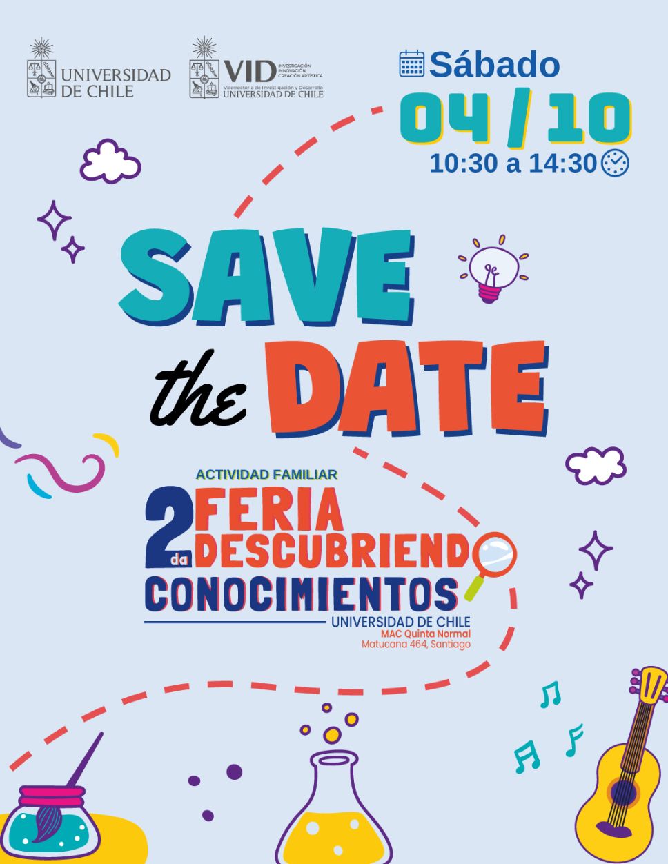 Save the Date 2da Feria Descubriendo Conocimientos
